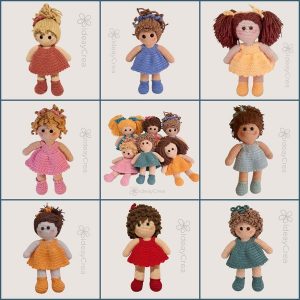 mariquillas muñecas amigurumis personalizadas ideaycrea
