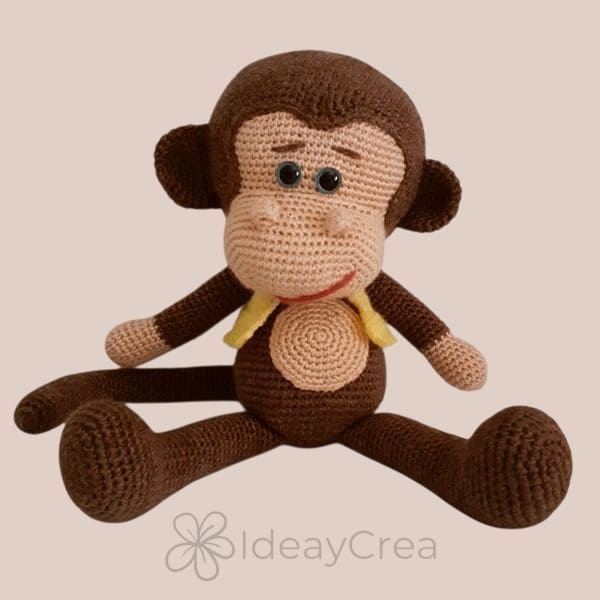 mono amigurumi ideaycrea