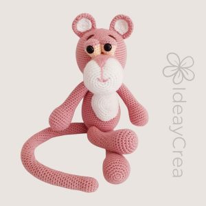 pantera rosa amigurumi ideaycrea