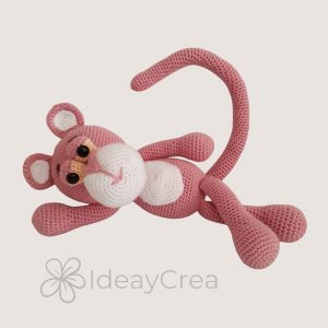 pantera rosa amigurumi ideaycrea