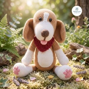 Perro Beagle Amigurumi