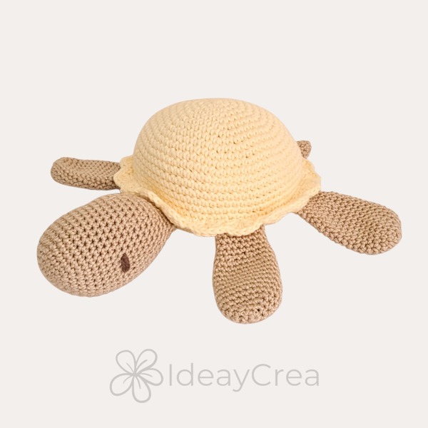 tortuga sonajero amigurumi ideaycrea