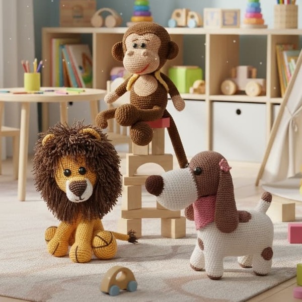 animales amigurumi ideaycrea