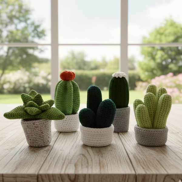 cactus amigurumi ideaycrea